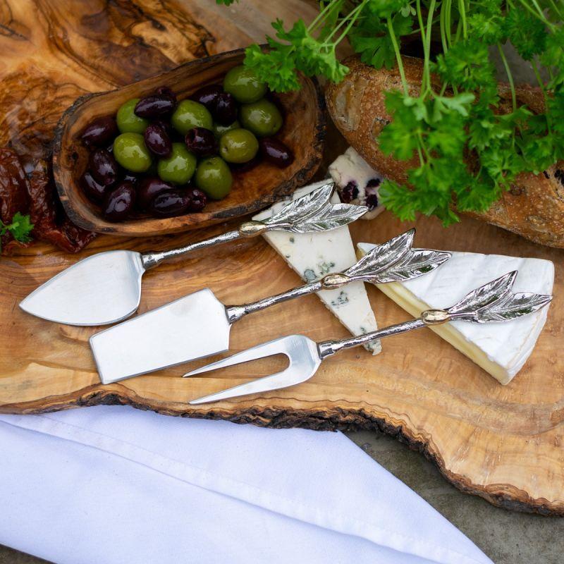 Culinary Concepts Olive Three Piece Cheese Serving Set