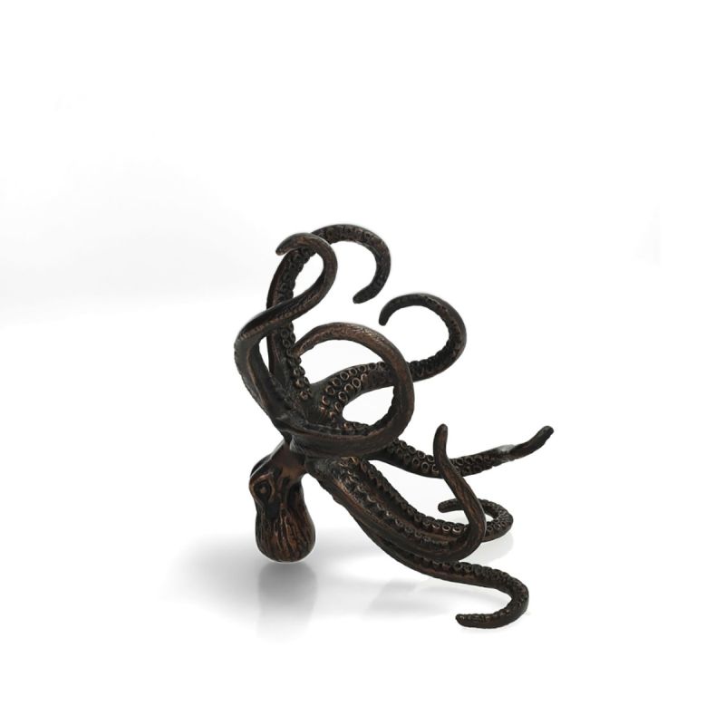 culinary concepts Pacific Wine Bottle Holder in Bronze Finish