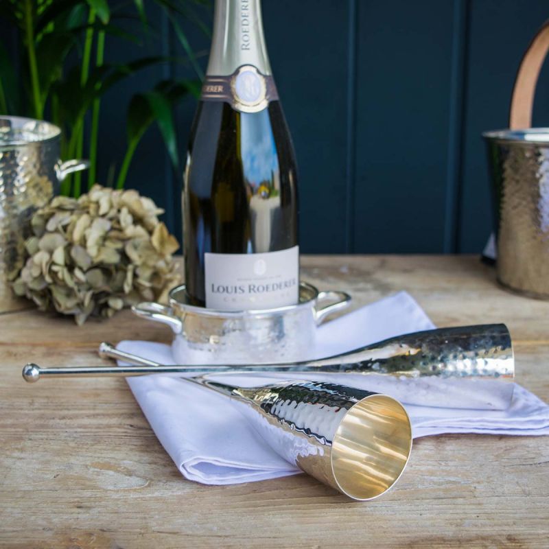 Culinary Concepts Pair Of Baseless Champagne Flutes