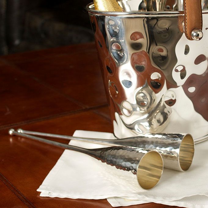 Culinary Concepts Pair Of Baseless Champagne Flutes