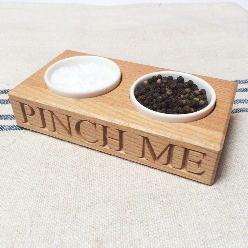 Culinary Concepts 'Pinch Me' Condiment Holder With Porcelain Dish