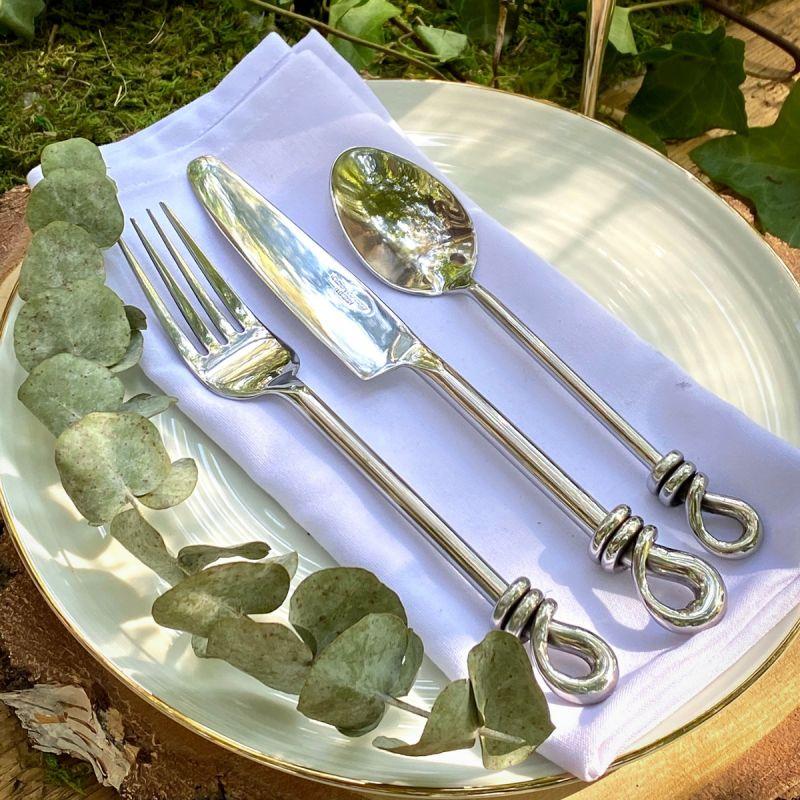 Culinary Concepts Polished Knot 42 Piece Cutlery Set | HANDMADE TO ORDER