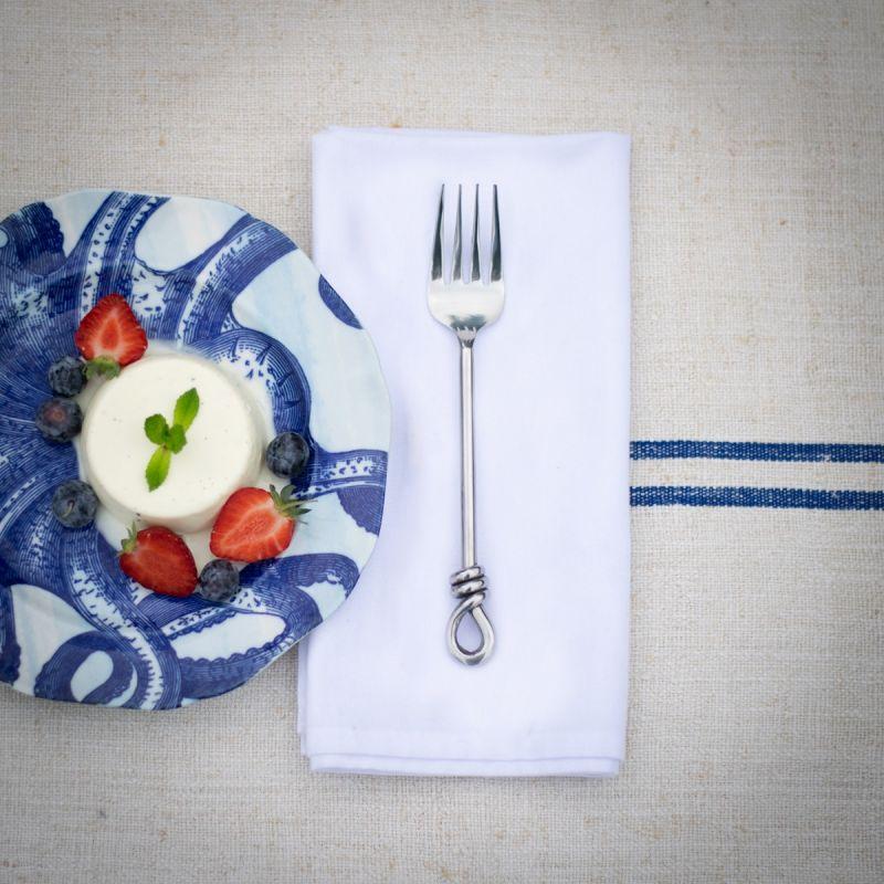 Culinary Concepts Polished Knot Dessert / Appetiser Fork | HANDMADE TO ORDER