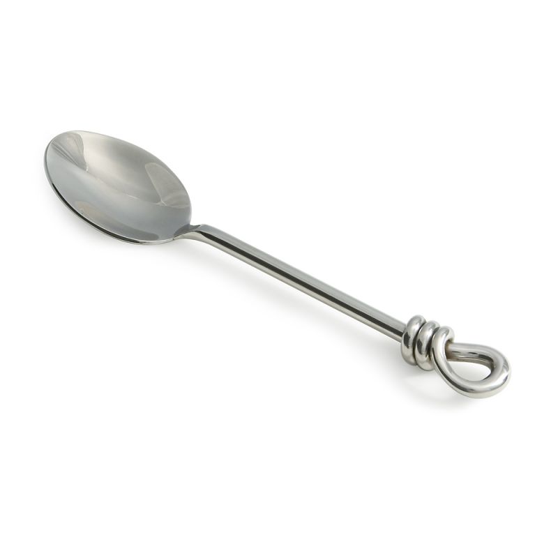 culinary concepts Polished Knot Dessert Spoon | HANDMADE TO ORDER