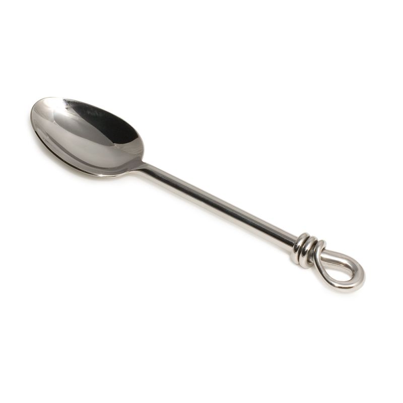 culinary concepts Polished Knot Large Serving Spoon | HANDMADE TO ORDER