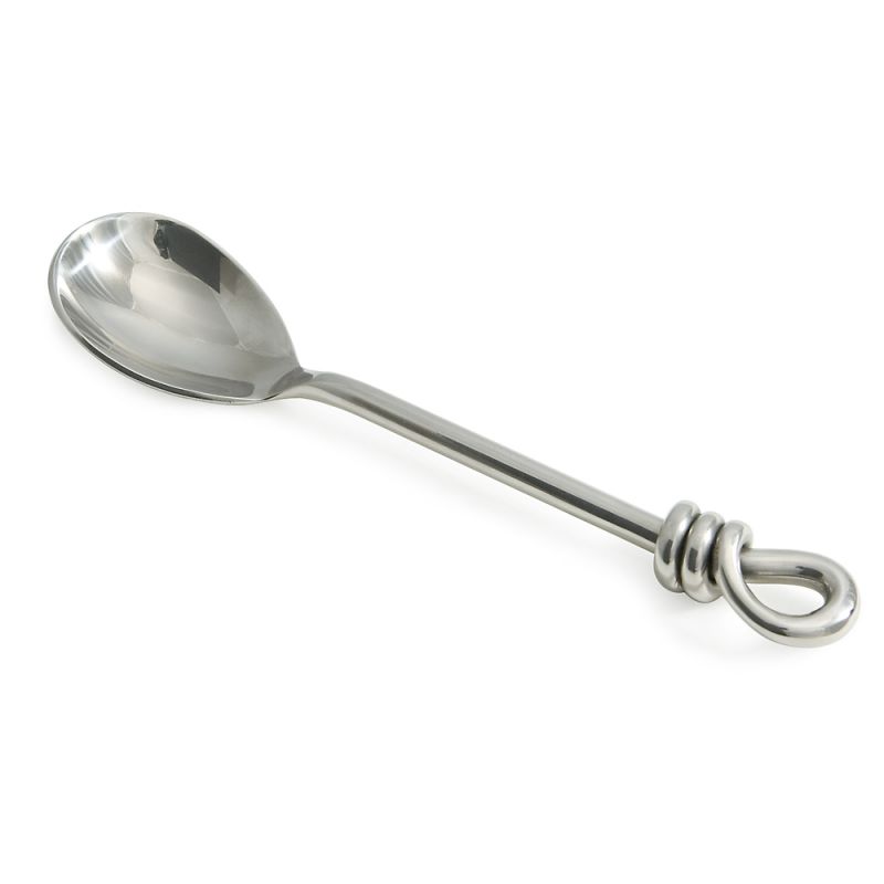 culinary concepts Polished Knot Large Tea Spoon | HANDMADE TO ORDER