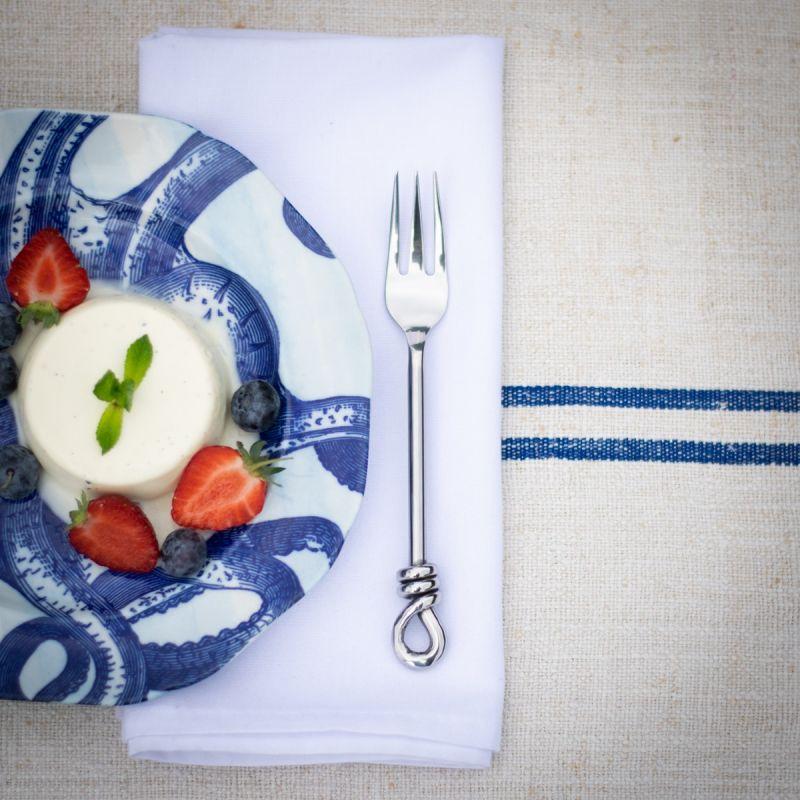 Culinary Concepts Polished Knot Pastry Fork | HANDMADE TO ORDER