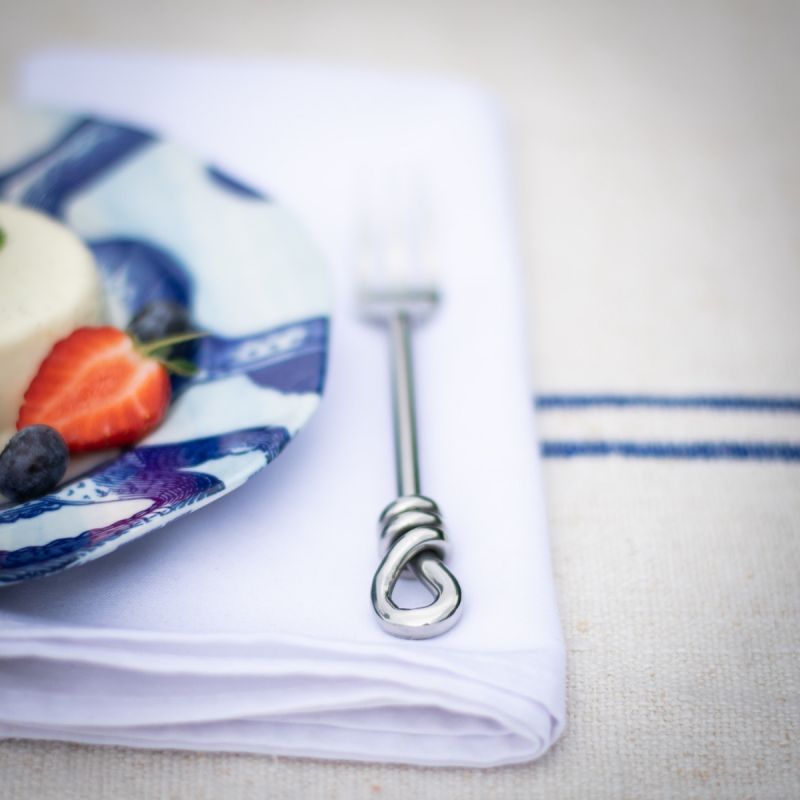Culinary Concepts Polished Knot Pastry Fork | HANDMADE TO ORDER