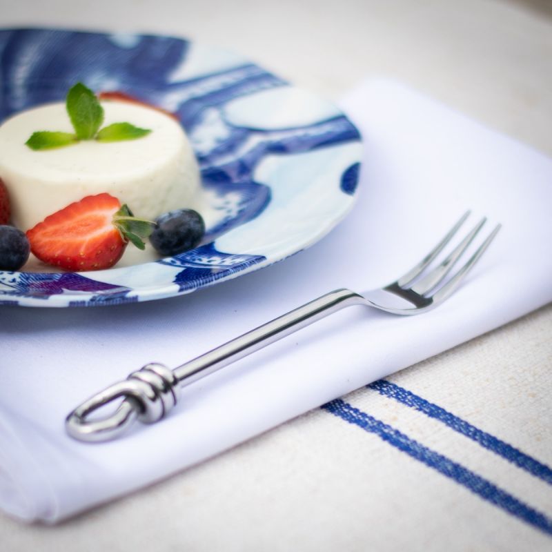 Culinary Concepts Polished Knot Pastry Fork | HANDMADE TO ORDER