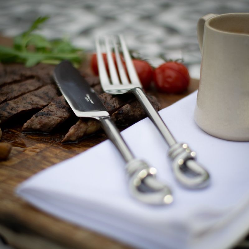 Culinary Concepts Polished Knot Steak Knife | HANDMADE TO ORDER