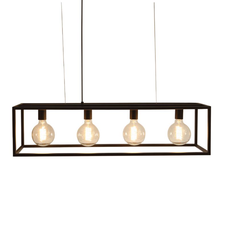 culinary concepts Prague Quadruple Rectangular Chandelier Frame
