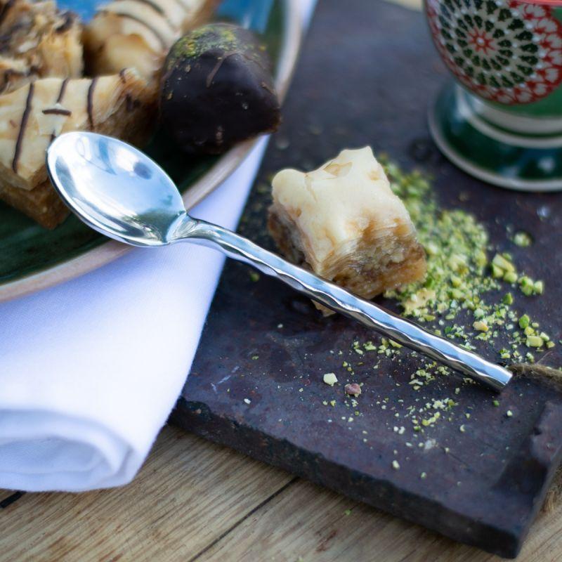 Culinary Concepts Round Hammered Coffee / Small Tea Spoon