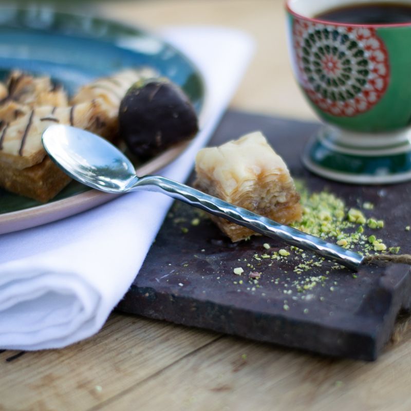 Culinary Concepts Round Hammered Coffee / Small Tea Spoon