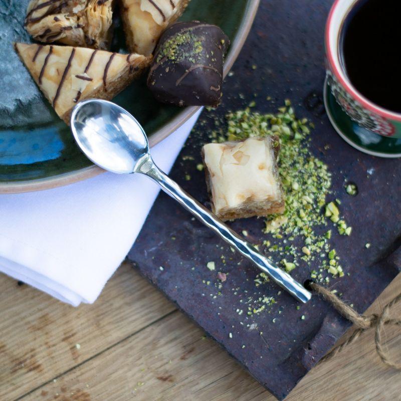 Culinary Concepts Round Hammered Coffee / Small Tea Spoon