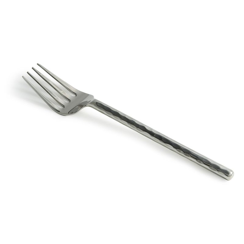 culinary concepts Round Hammered Dessert / Appetiser Fork
