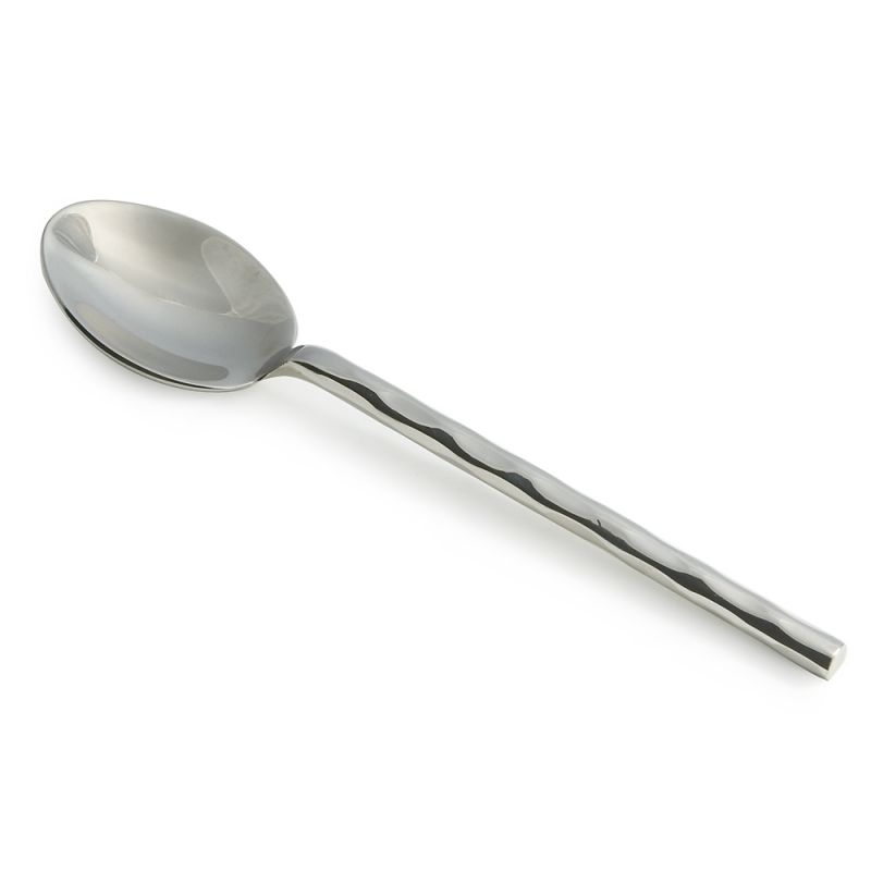 culinary concepts Round Hammered Dessert Spoon | HANDMADE TO ORDER