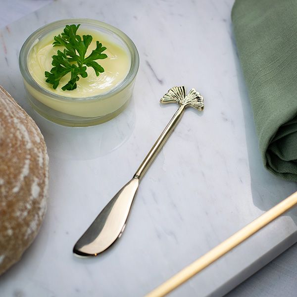 Culinary Concepts Set Of Four Ginkgo Butter Knife / Spreader