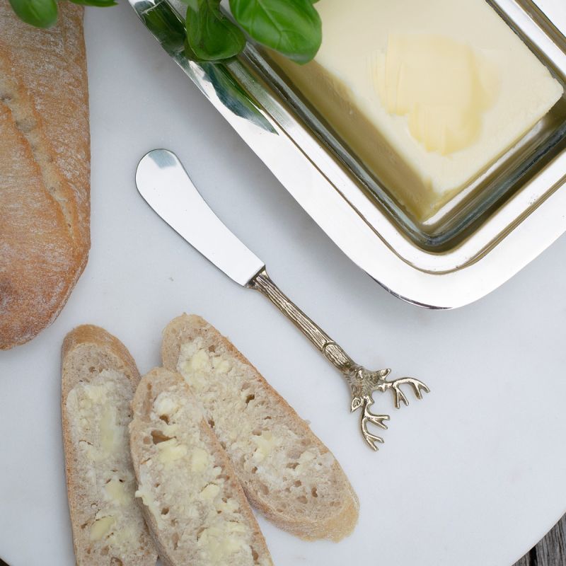 Culinary Concepts Set Of Four Golden Stag Butter Knives