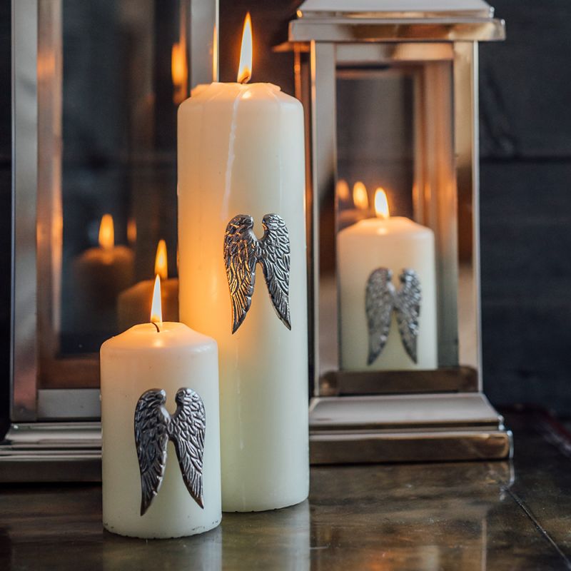 Culinary Concepts Set Of Three Angel Wing Candle Pins