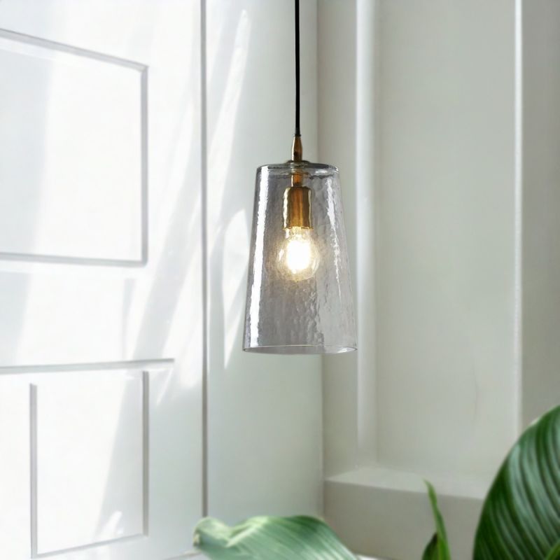 Culinary Concepts Single Hammered Portobello Pendant