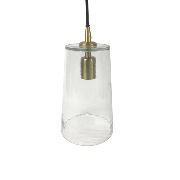 culinary concepts Single Hammered Portobello Pendant