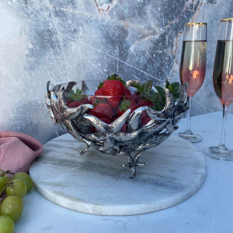 culinary concepts Small starfish Bowl with Glass Bowl