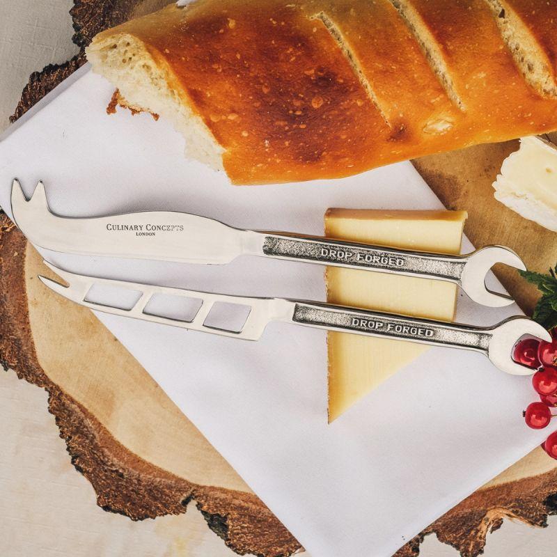 Culinary Concepts Spanner Traditional & Soft Cheese Knife Set
