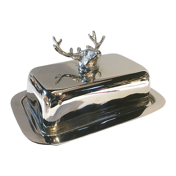 culinary concepts Stag Large Traditional Butter Dish