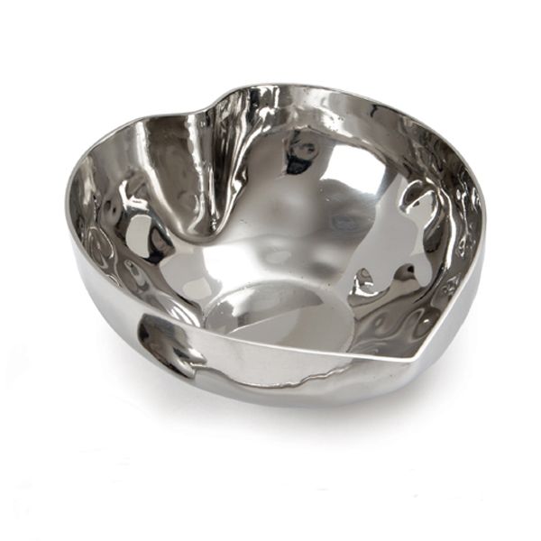 culinary concepts Stainless Steel Hammered Heart Shaped Bowl