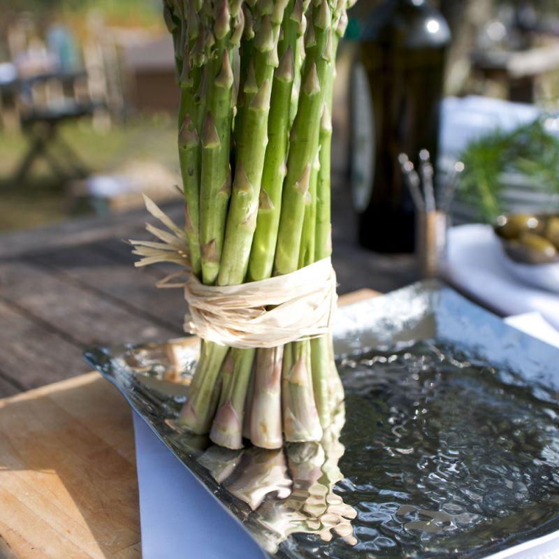 Culinary Concepts Stainless Steel Hammered Square Platter (12 Inch)