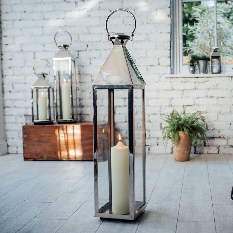 Culinary Concepts Stainless Steel Large Chelsea Lantern