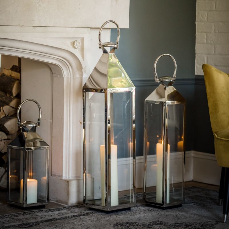 Culinary Concepts Stainless Steel Medium Chelsea Lantern