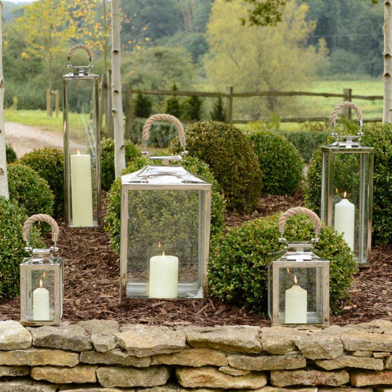 Culinary Concepts Stainless Steel Small Tall La Rochelle Lantern