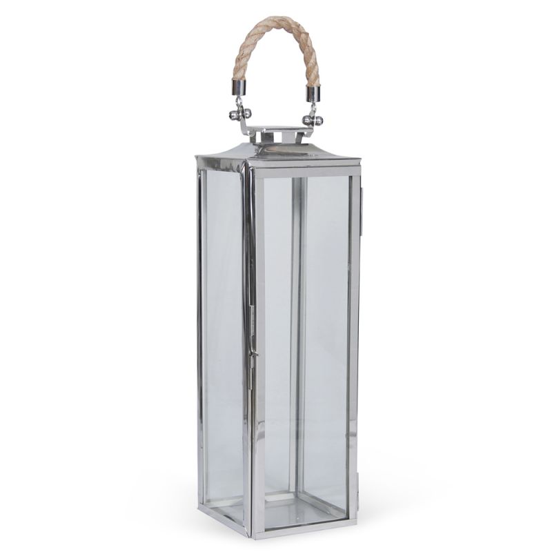 culinary concepts Stainless Steel Small Tall La Rochelle Lantern
