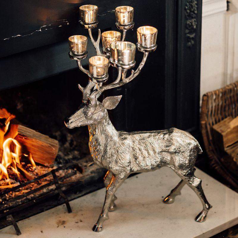 Culinary Concepts Standing Stag Tea Light Votive Holder