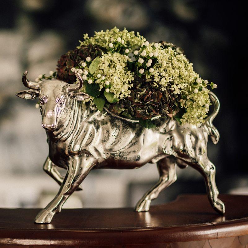 Culinary Concepts Toro Wine Cooler - Antique Silver Finish