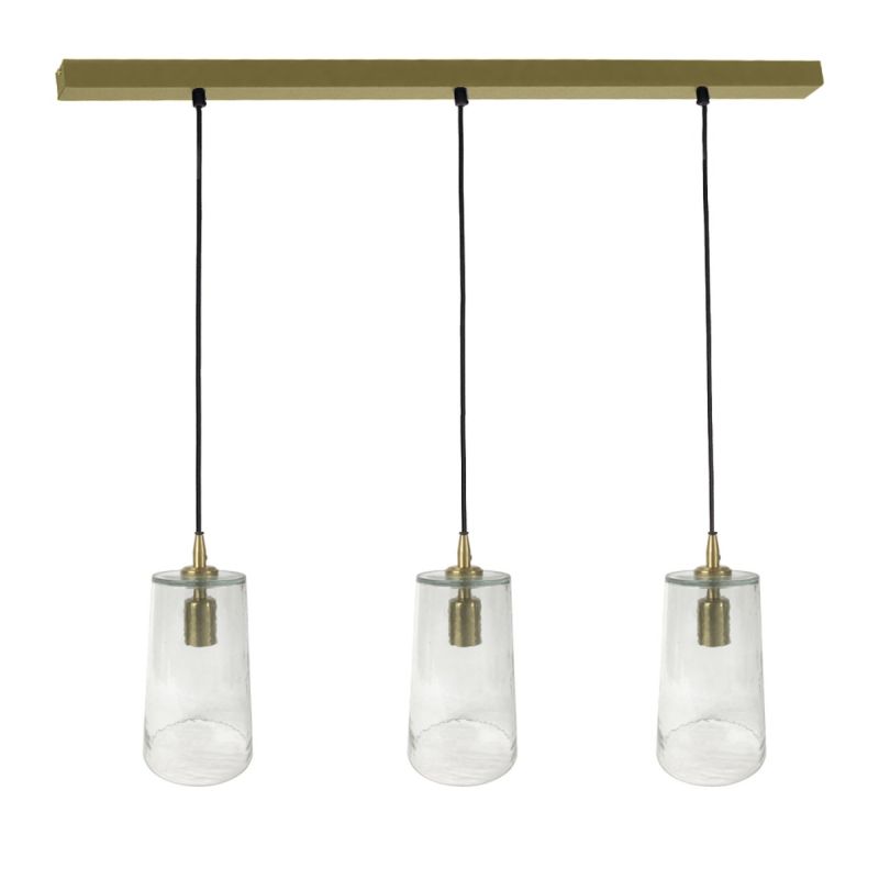 culinary concepts Triple Hammered Portabello Pendant Light