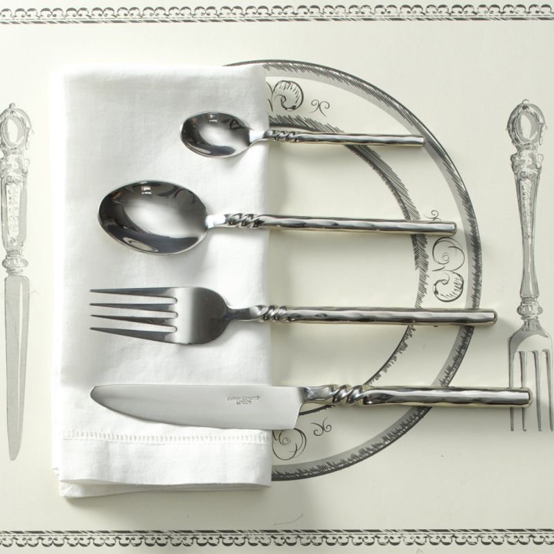 Culinary Concepts Twist Neck 24 Piece Cutlery Set | HANDMADE TO ORDER