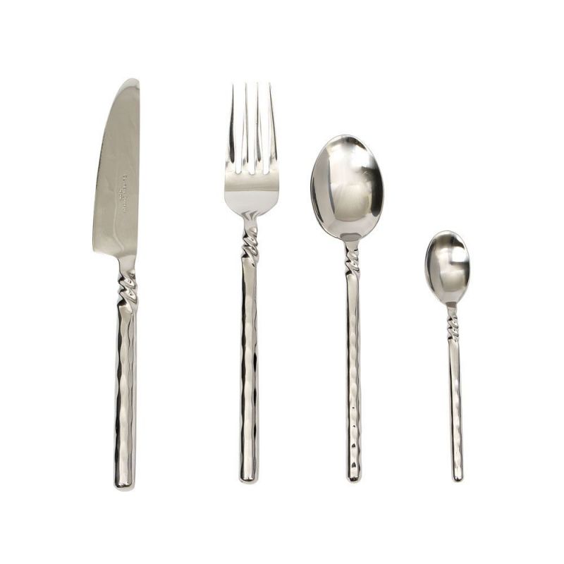culinary concepts Twist Neck 24 Piece Cutlery Set | HANDMADE TO ORDER