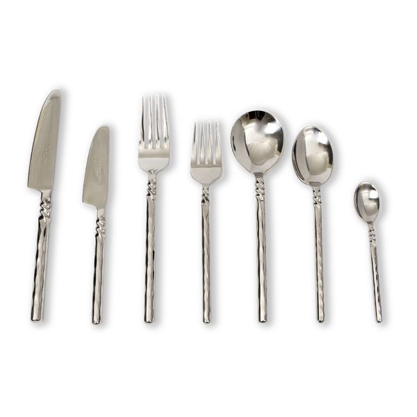 culinary concepts Twist Neck 84 Piece Cutlery Set | HANDMADE TO ORDER