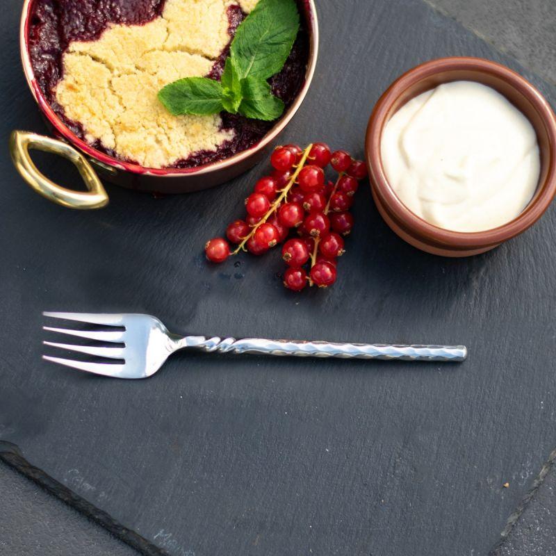 Culinary Concepts Twist Neck Dessert / Appetiser Fork