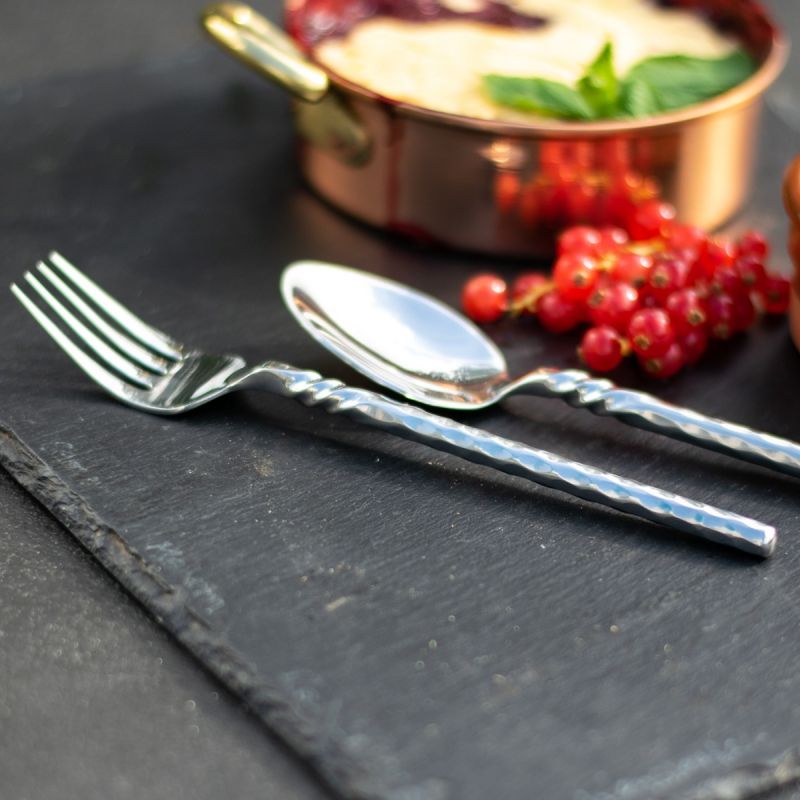Culinary Concepts Twist Neck Dessert / Appetiser Fork