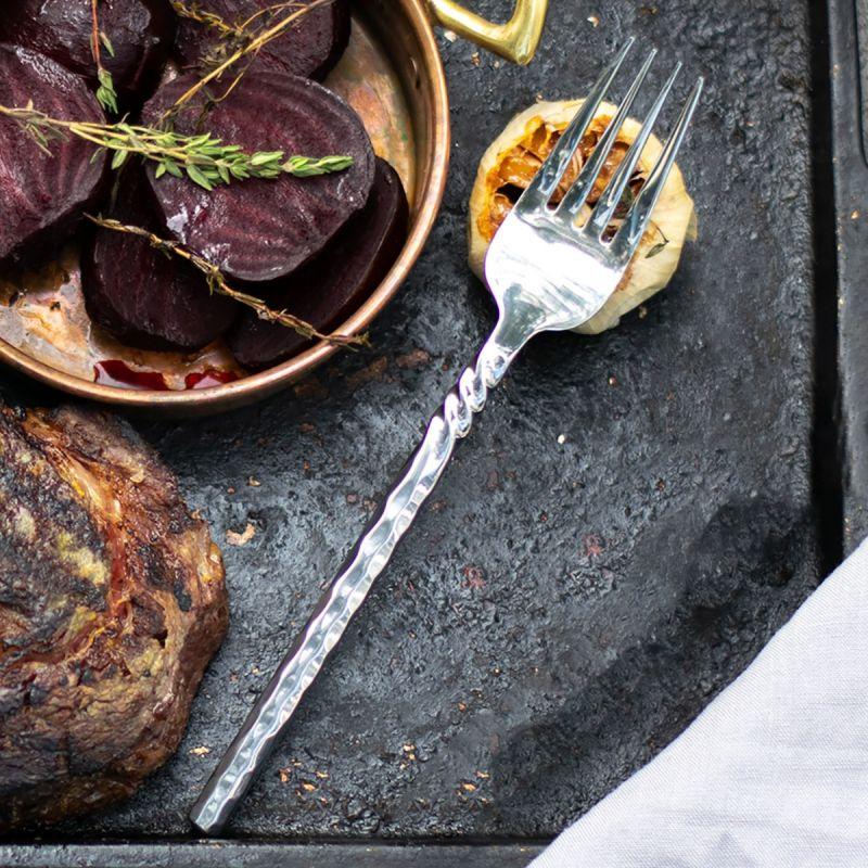Culinary Concepts Twist Neck Dinner Fork | HANDMADE TO ORDER