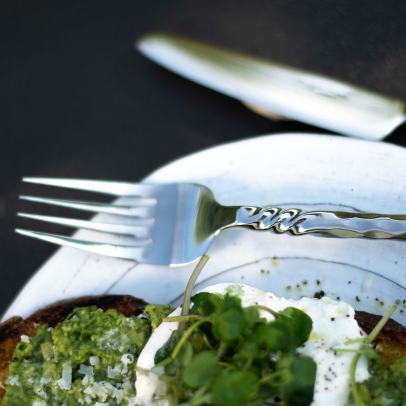 Culinary Concepts Twist Neck Dinner Fork | HANDMADE TO ORDER