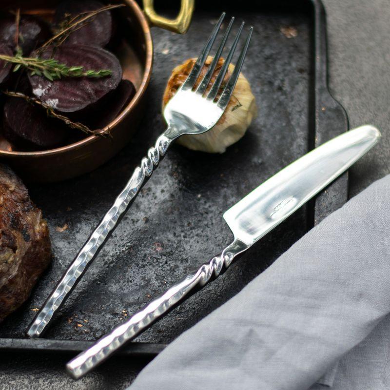 Culinary Concepts Twist Neck Dinner Knife | HANDMADE TO ORDER