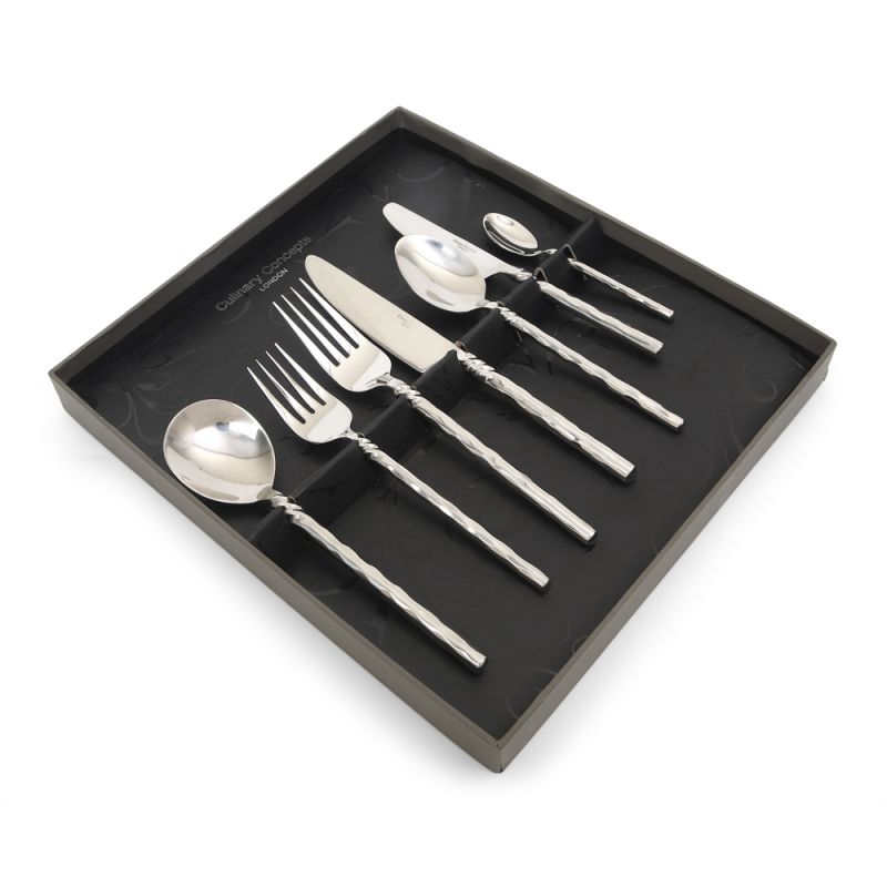 culinary concepts Twist Neck Seven Piece Place Setting | HANDMADE TO ORDER