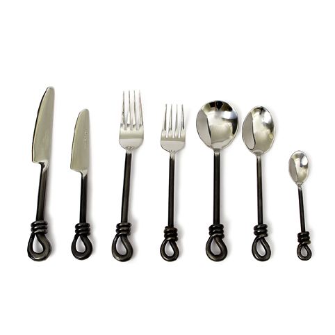 culinary concepts Unpolished Knot 84 Piece Cutlery Set | HANDMADE TO ORDER