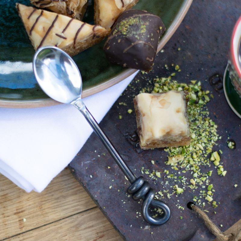 Culinary Concepts Unpolished Knot Coffee / Small Tea Spoon