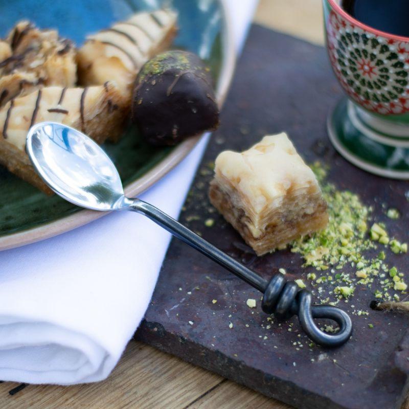 Culinary Concepts Unpolished Knot Coffee / Small Tea Spoon