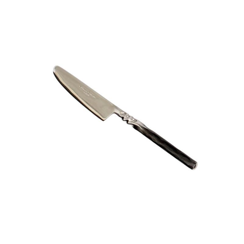 culinary concepts Unpolished Twist Neck Dessert / Appetiser Knife